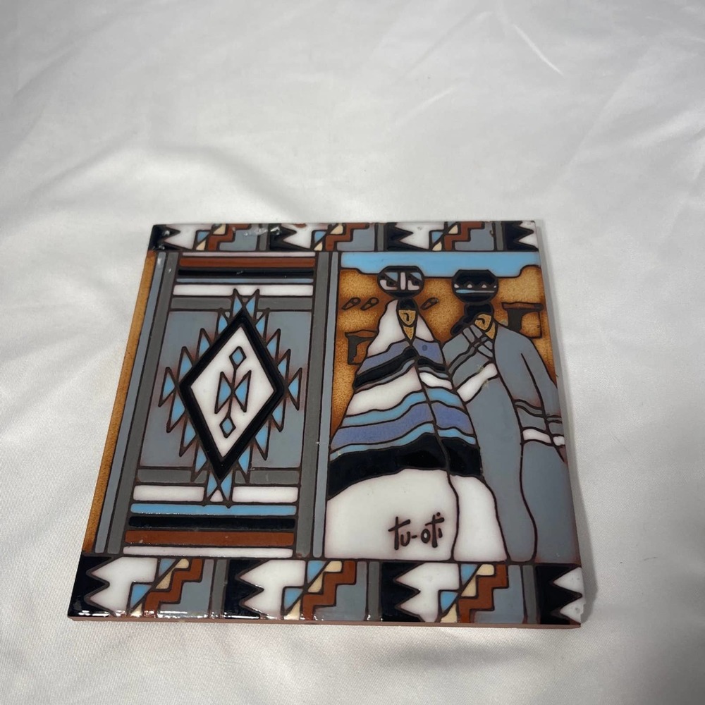 VTG Earthtones hand made tile